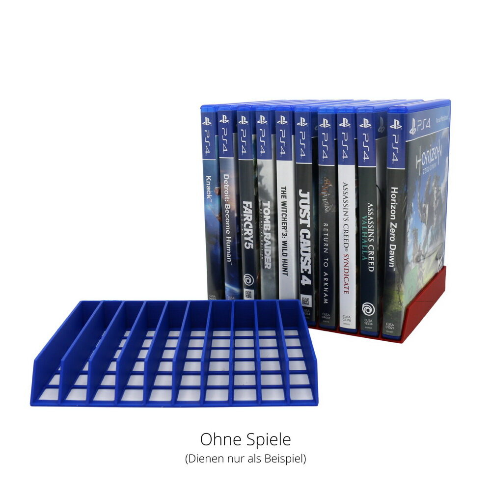 Spielebox Halterung Spiele PS4 PS5 xbox DVD Stativ