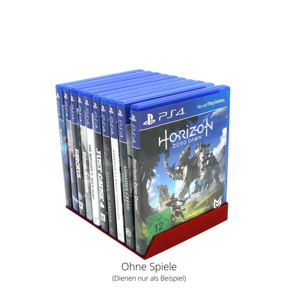 Spielebox Halterung Spiele PS4 PS5 xbox DVD Stativ