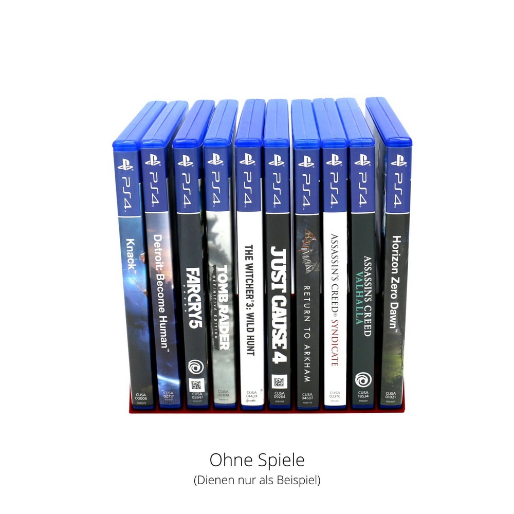 Spielebox Halterung Spiele PS4 PS5 xbox DVD Stativ