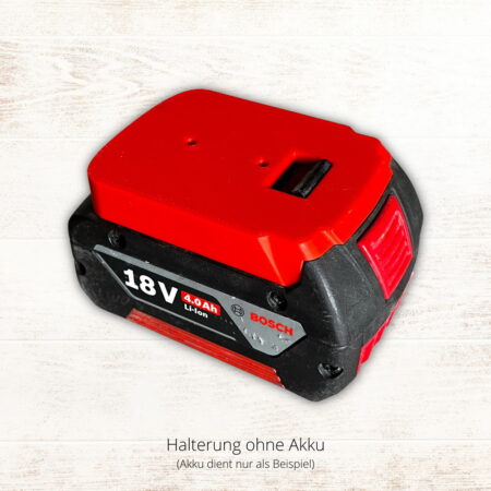 Akku Halterung Bosch 18V