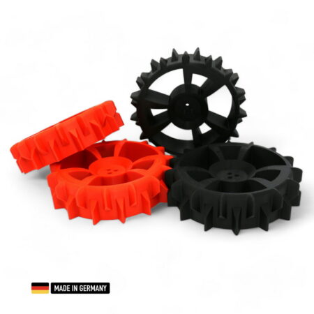 Indego Mährobotor Gelände Räder Spikes