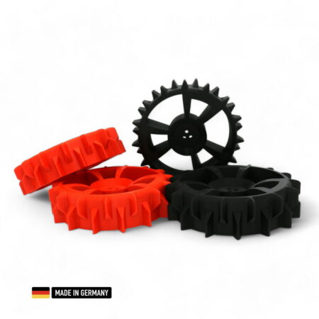 Indego Mährobotor Gelände Räder Spikes