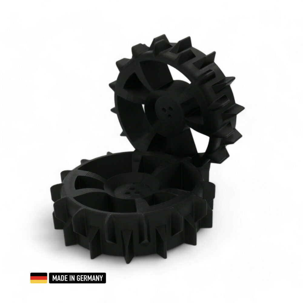 Indego Mährobotor Gelände Räder Spikes