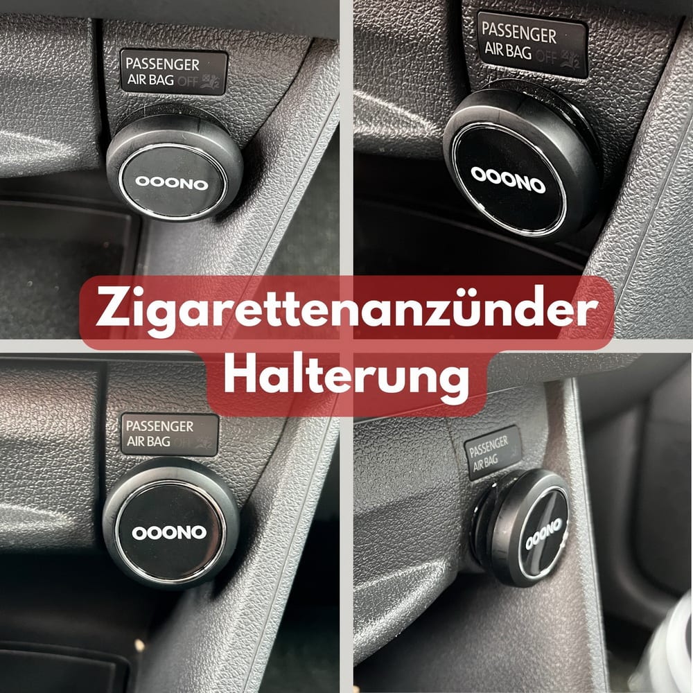 2 Ooono Halterungen für Zigarettenanzünder in Niedersachsen - Sassenburg, Auto Hifi & Navigation Anzeigen