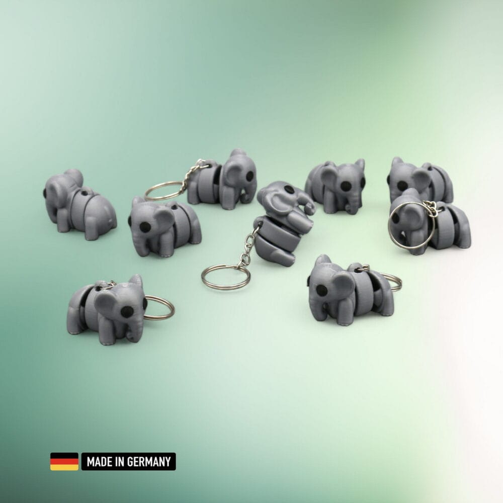 Kleiner Elefant Schlüsselanhänger