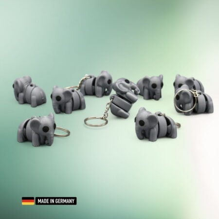 Kleiner Elefant Schlüsselanhänger