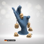 Baby-Krabbelspinne Schlüsselanhänger