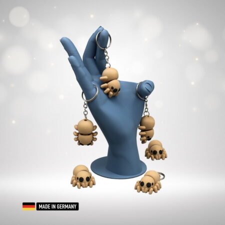 Baby-Krabbelspinne Schlüsselanhänger
