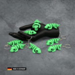 Baby Krokodil Schlüsselanhänger