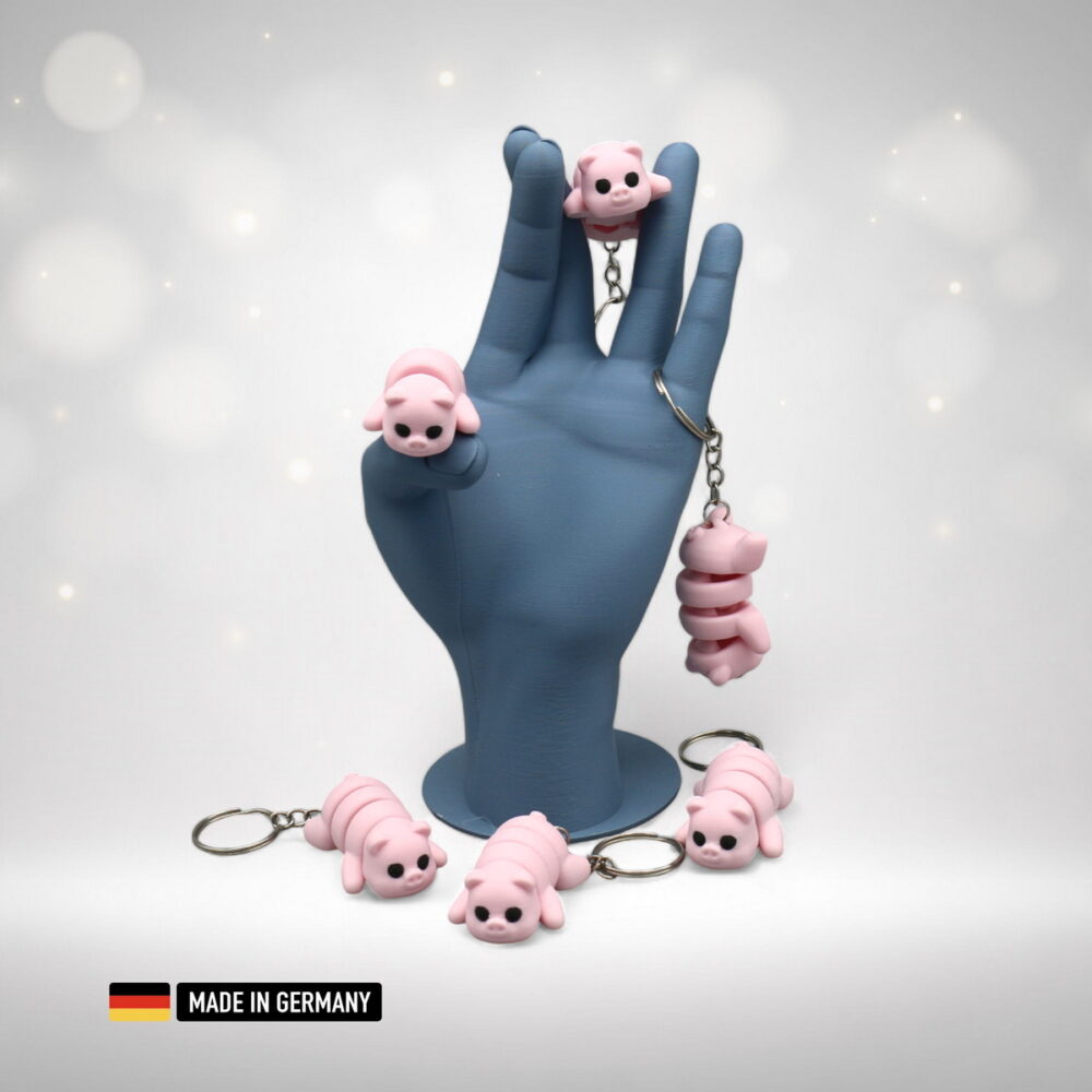 Baby-Schwein Schlüsselanhänger Ferkel