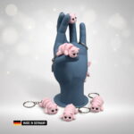 Baby-Schwein Schlüsselanhänger Ferkel