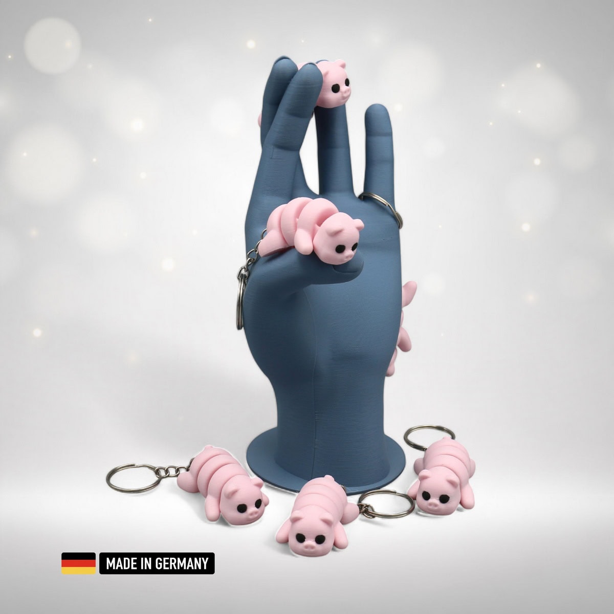 Baby-Schwein Schlüsselanhänger Ferkel