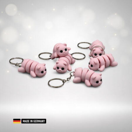 Baby-Schwein Schlüsselanhänger Ferkel