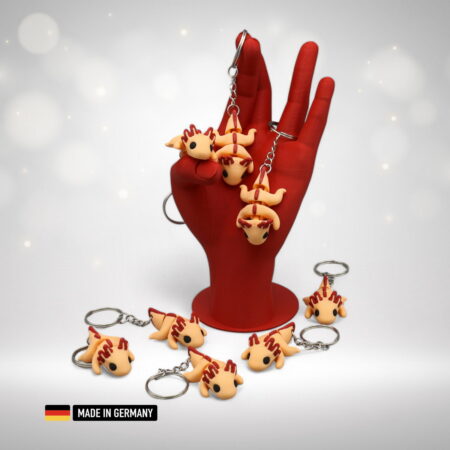 Axolotl Baby Schlüsselanhänger