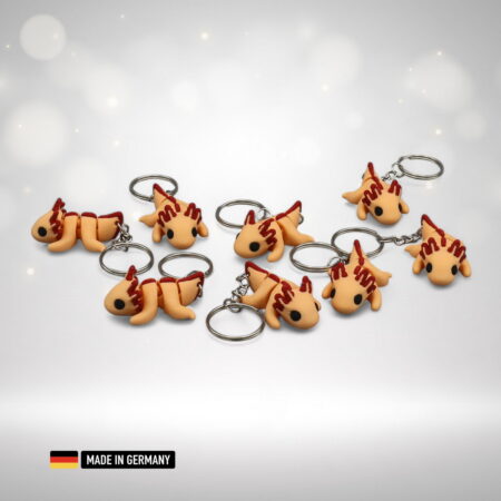 Axolotl Baby Schlüsselanhänger