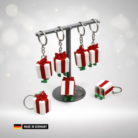 geschenkbox schlüsselanhänger mit beinen
