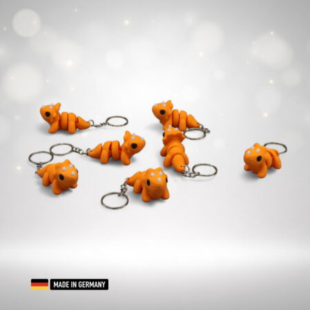 triceratops baby schlüsselanhänger