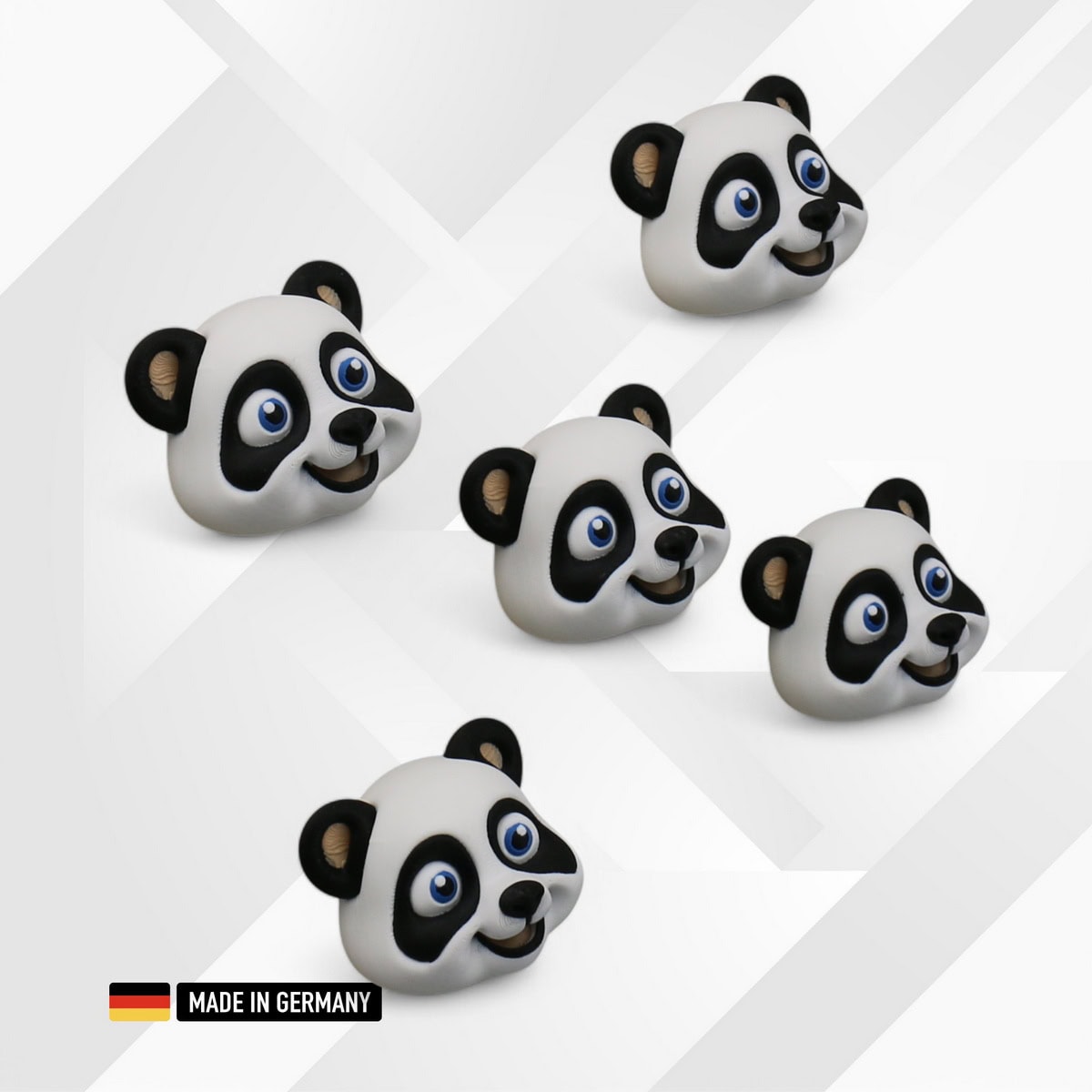 panda dekofigur magnetisch kühlschrankmagnet pandabär