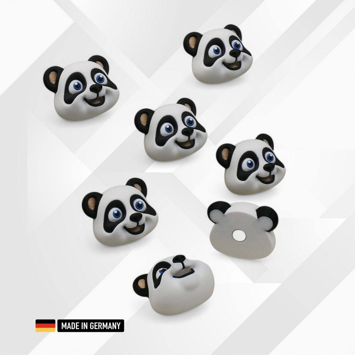 panda dekofigur magnetisch kühlschrankmagnet pandabär