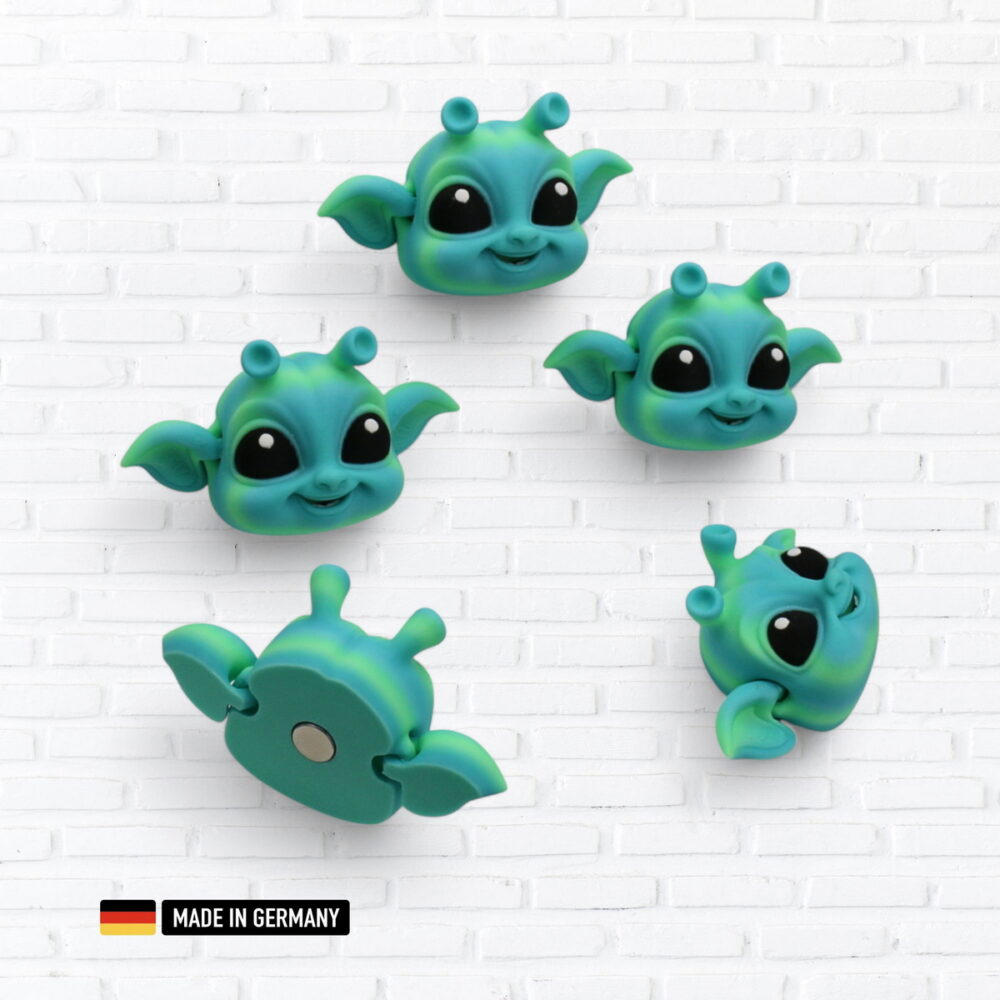 alien baby kühlschrankmagnet magnetische dekofigur baby alien