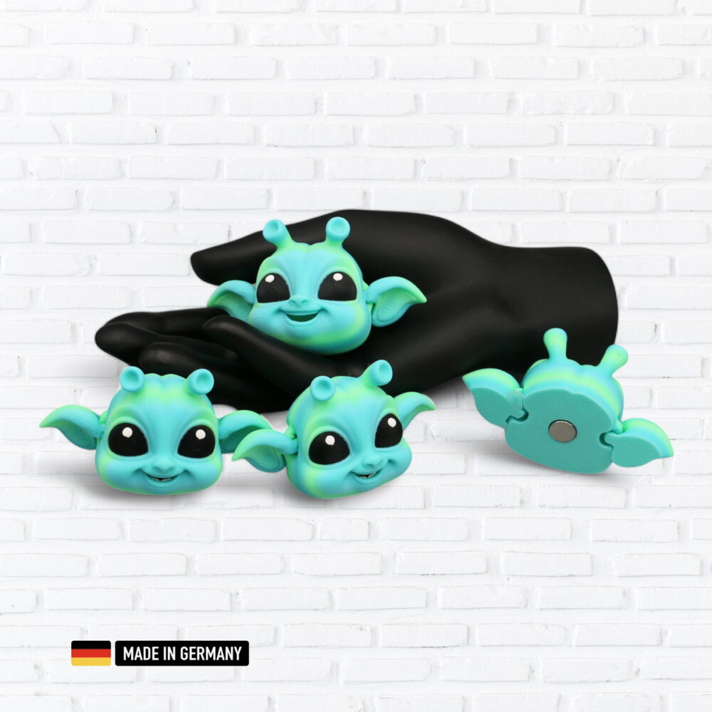 alien baby kühlschrankmagnet magnetische dekofigur baby alien