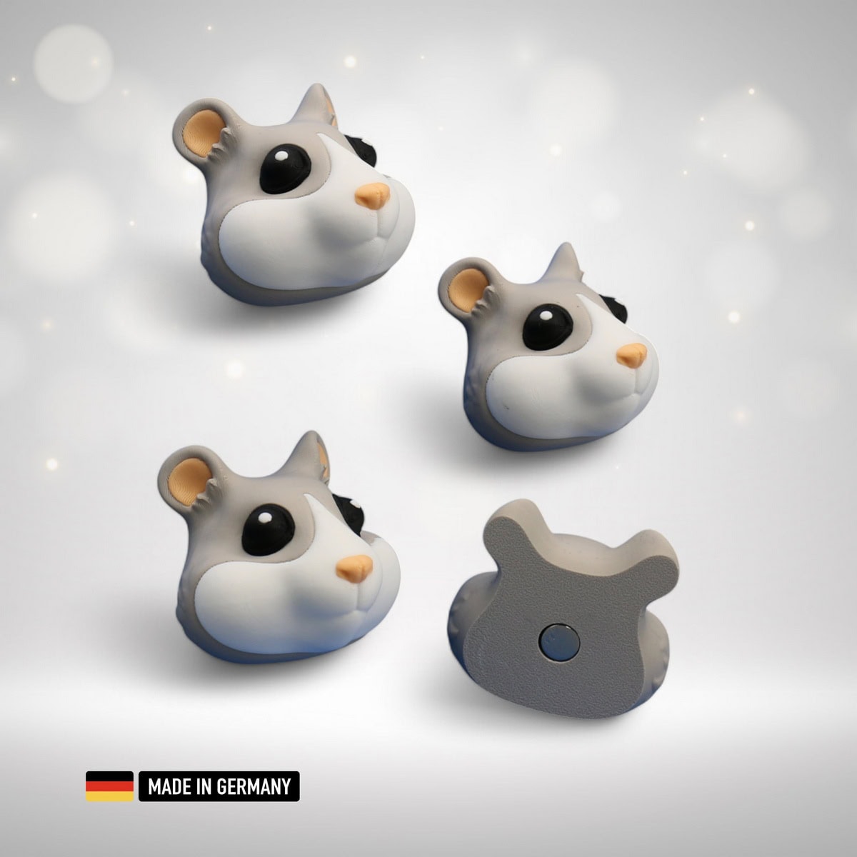 hamster dekofigur magnetisch kühlschrankmagnet