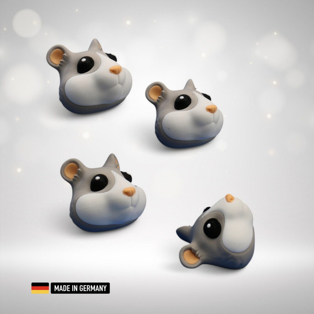 hamster dekofigur magnetisch kühlschrankmagnet