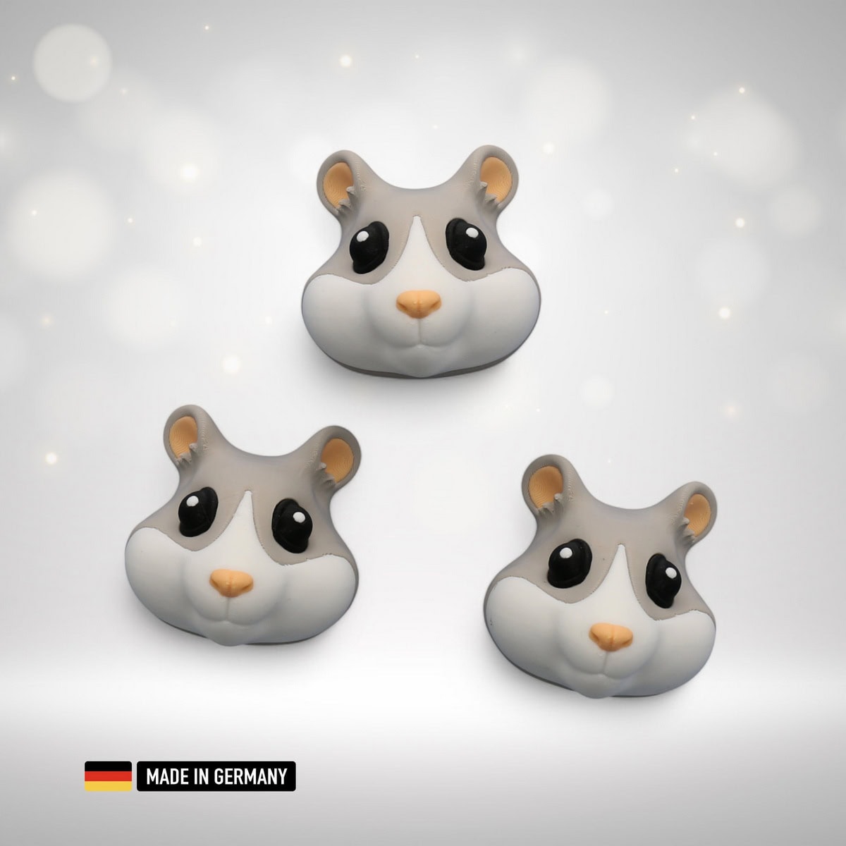 hamster dekofigur magnetisch kühlschrankmagnet