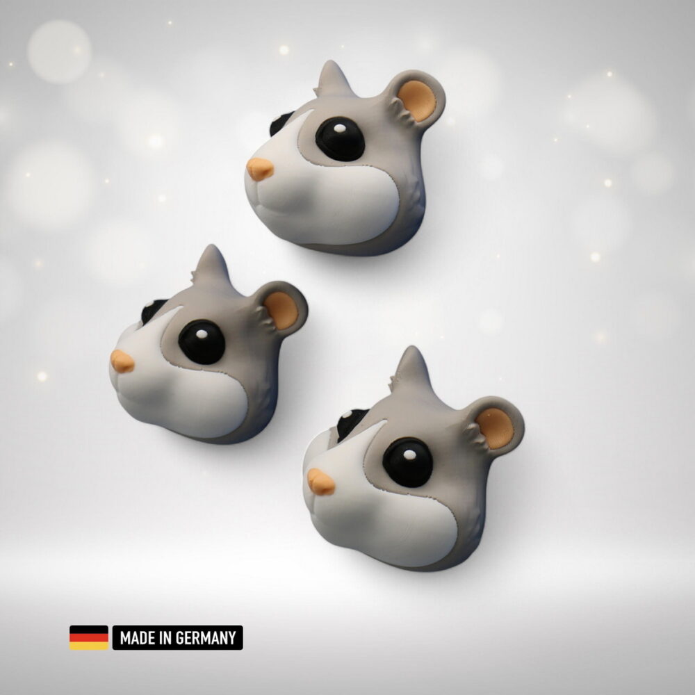 hamster dekofigur magnetisch kühlschrankmagnet