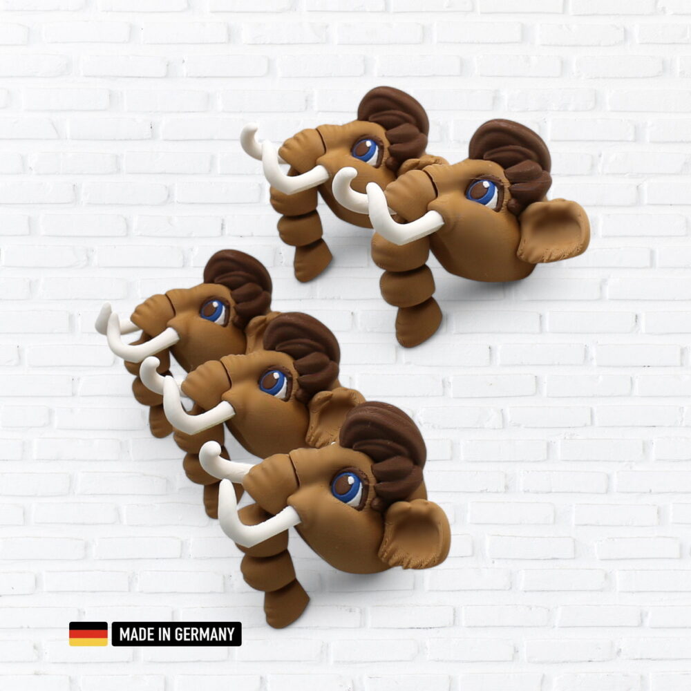 mammut dekofigur magnetisch kühlschrankmagnet