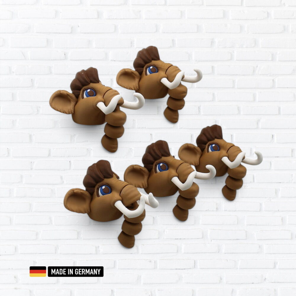 mammut dekofigur magnetisch kühlschrankmagnet