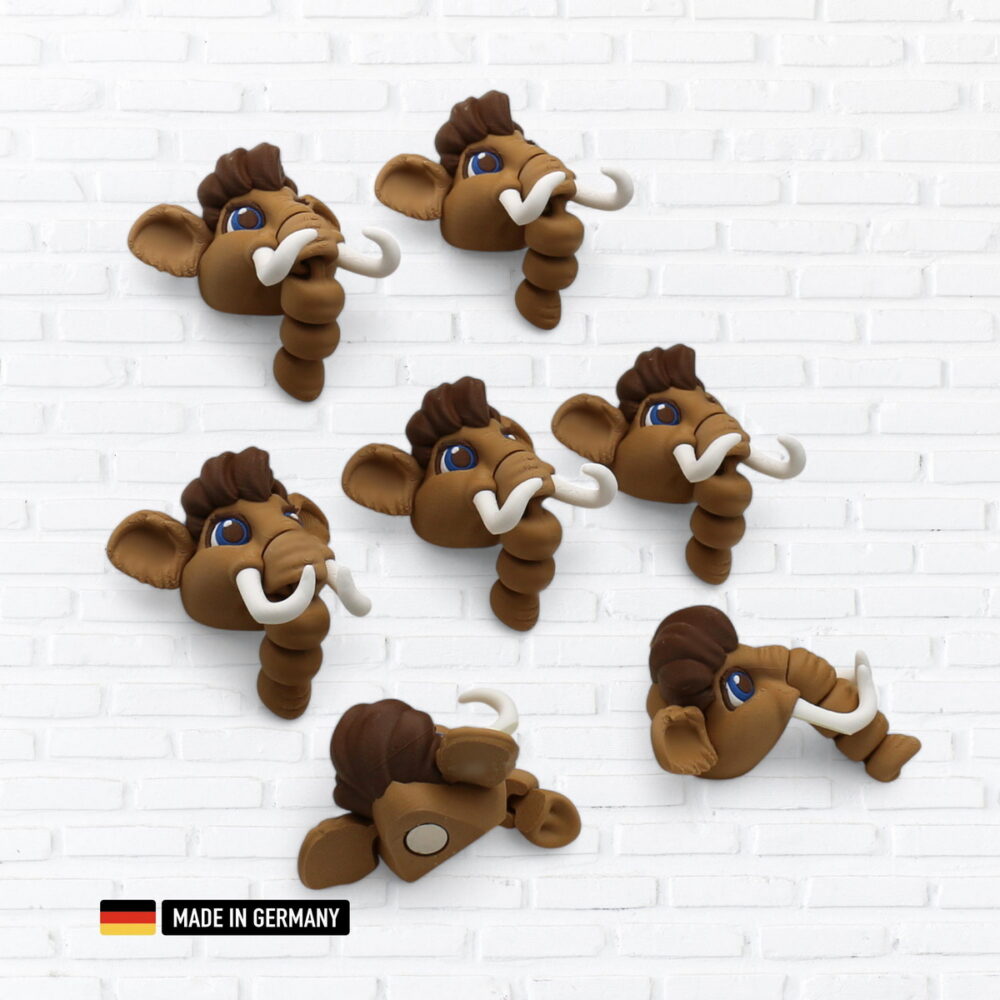 mammut dekofigur magnetisch kühlschrankmagnet