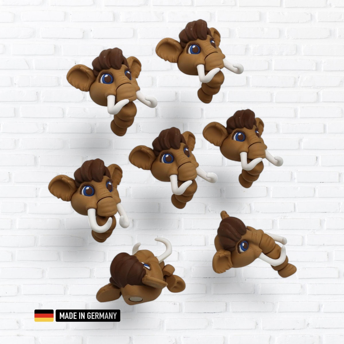 mammut dekofigur magnetisch kühlschrankmagnet
