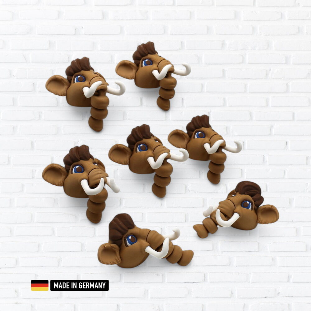 mammut dekofigur magnetisch kühlschrankmagnet