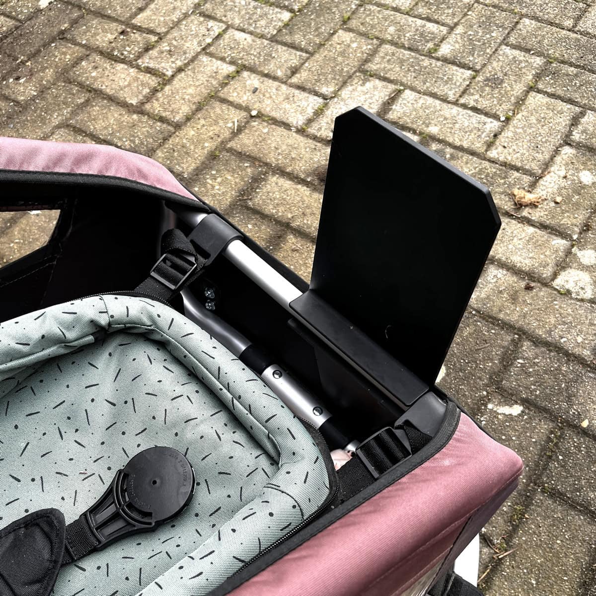 spritzschutz für croozer keeke / vaaya kinderanhänger modelle (baujahr ab 2019) / schutzblech spritzschutz splash guard