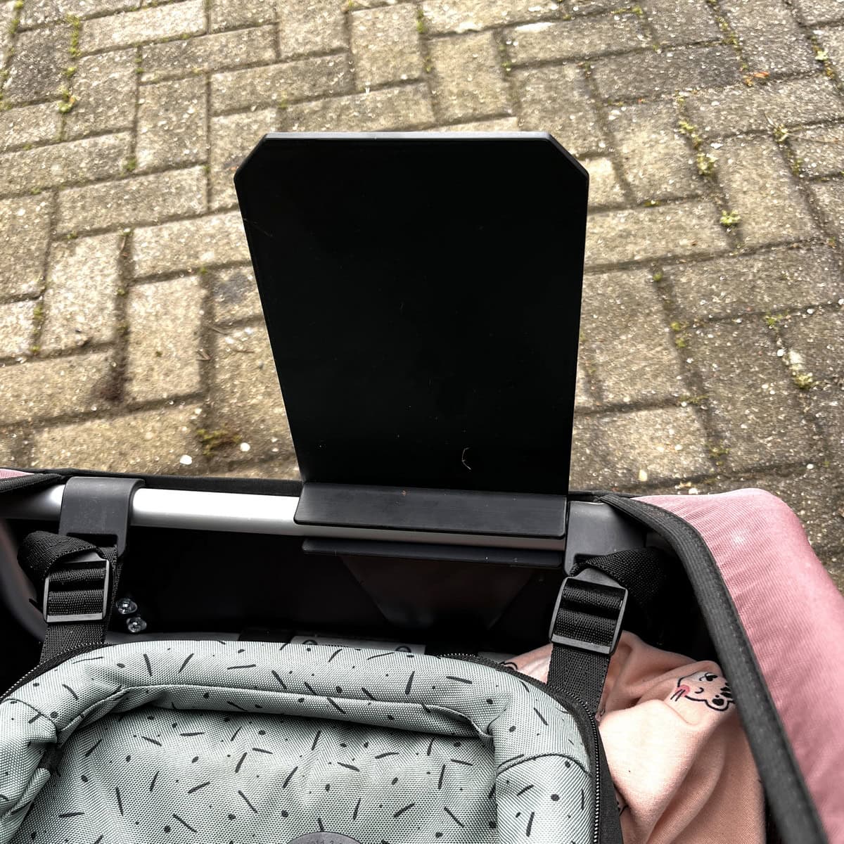 spritzschutz für croozer keeke / vaaya kinderanhänger modelle (baujahr ab 2019) / schutzblech spritzschutz splash guard