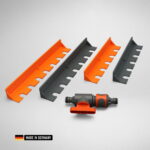 wandhalterung für gardena / parkside etc. kupplungen adapter gartenschlauch zubehör etc.