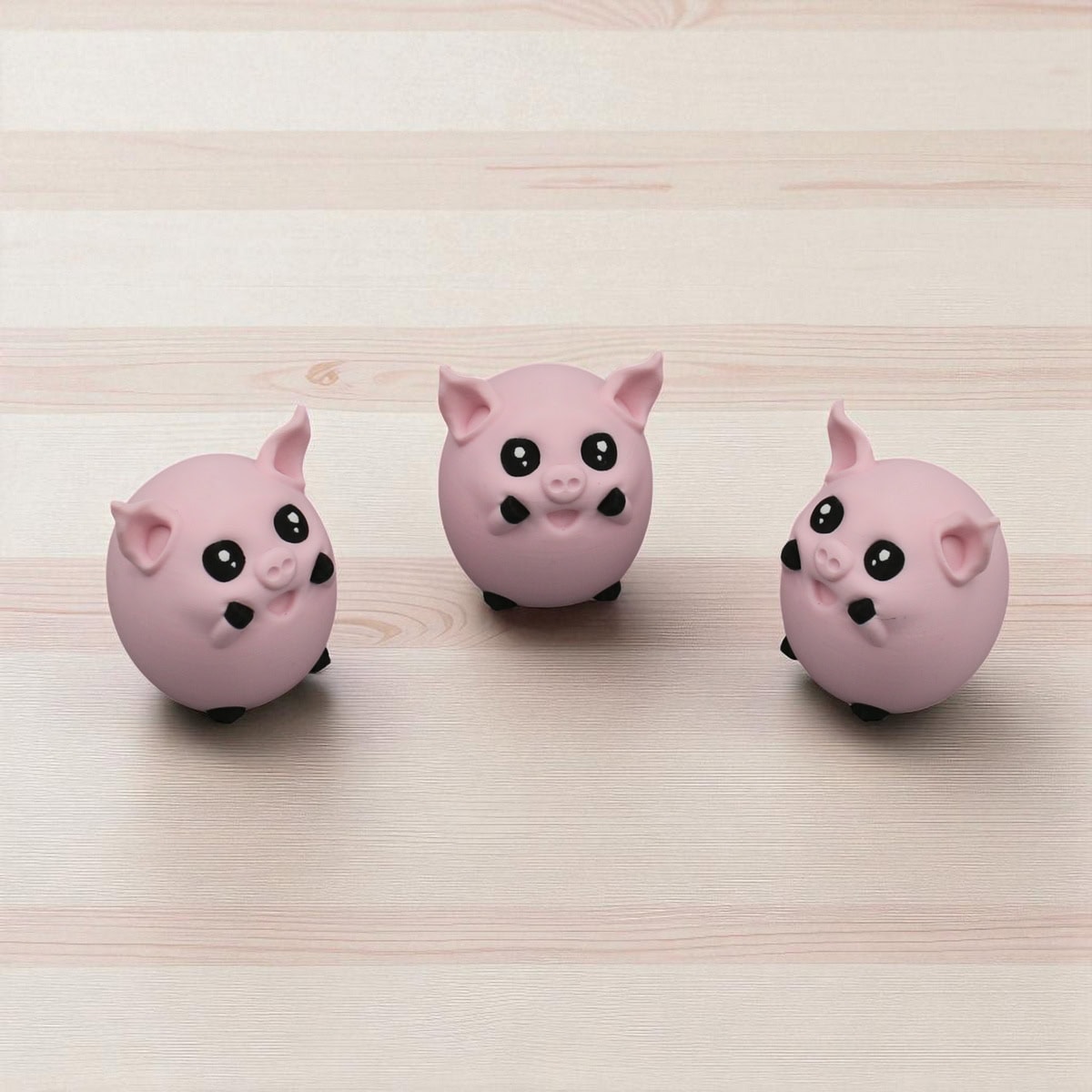 niedliche rosa schweinefigur, dekoration