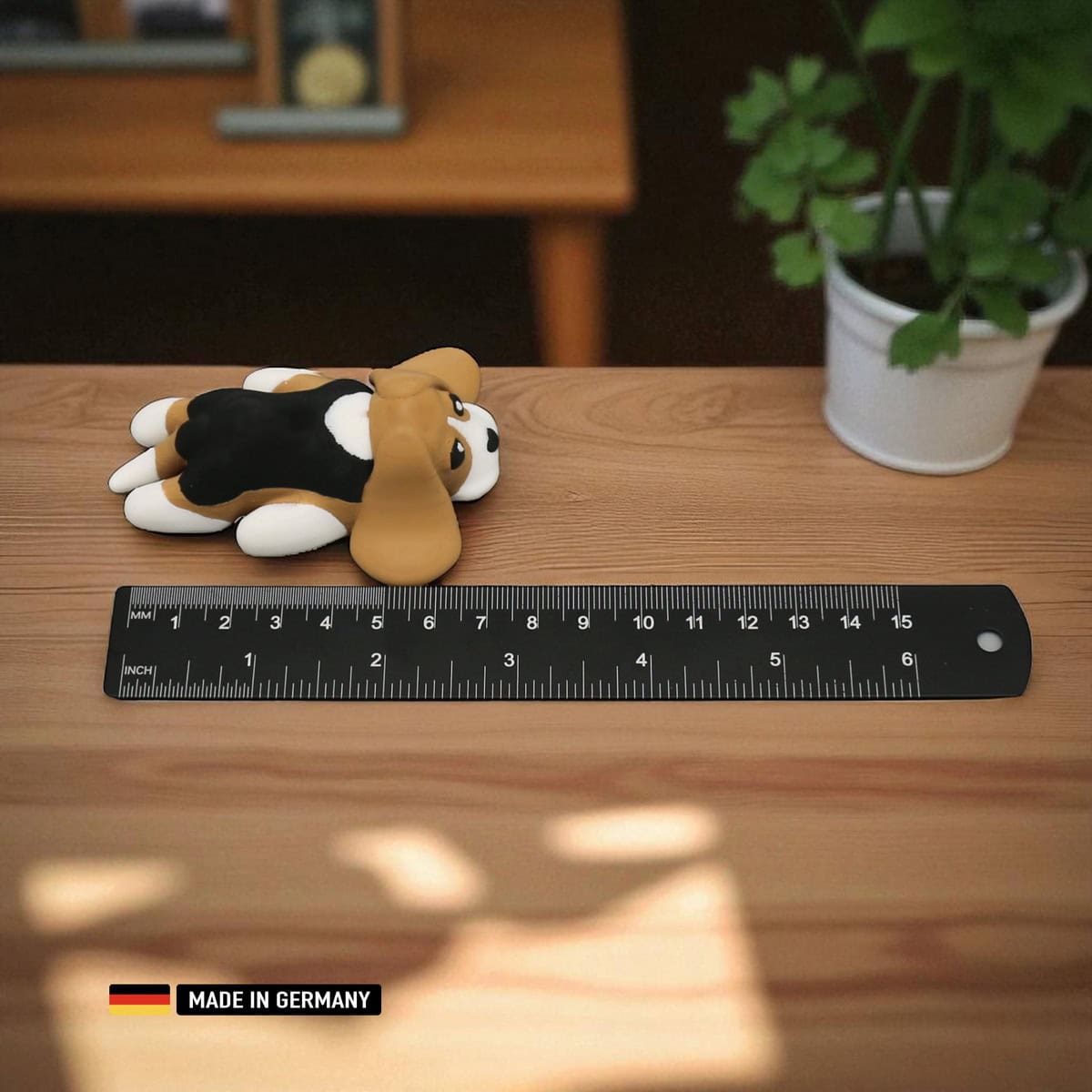 beagle welpe liegend dekofigur exquisite design