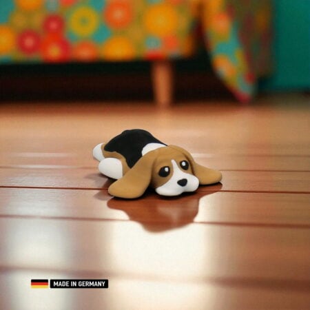 beagle welpe liegend dekofigur exquisite design