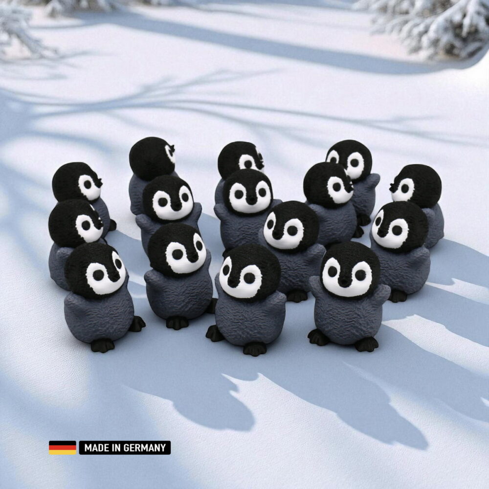charmante pinguin babys dekoration figur