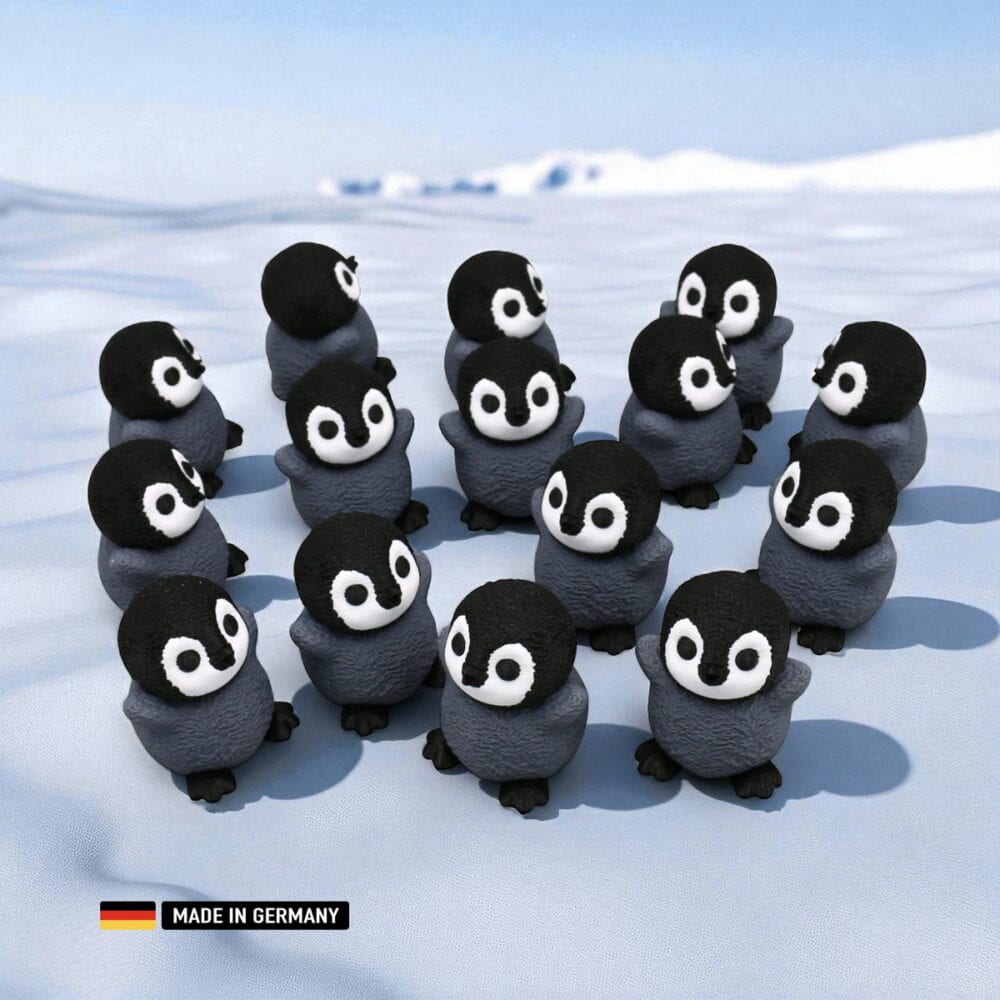 charmante pinguin babys dekoration figur