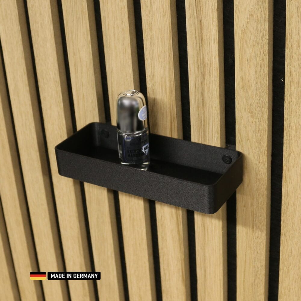 ablage moni 25 für akustikpaneele 13mm / kein bohren