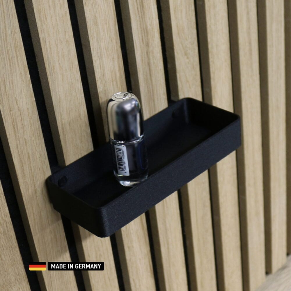 ablage moni 25 für akustikpaneele 13mm / kein bohren