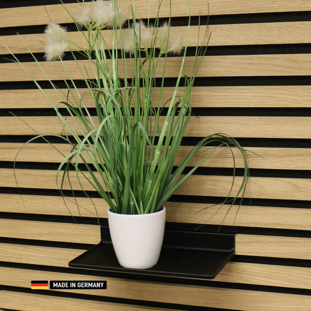 lisa ablage universell für akustikpaneele, zwei varianten ca. 115 x 200 x 18mm, schweberegal