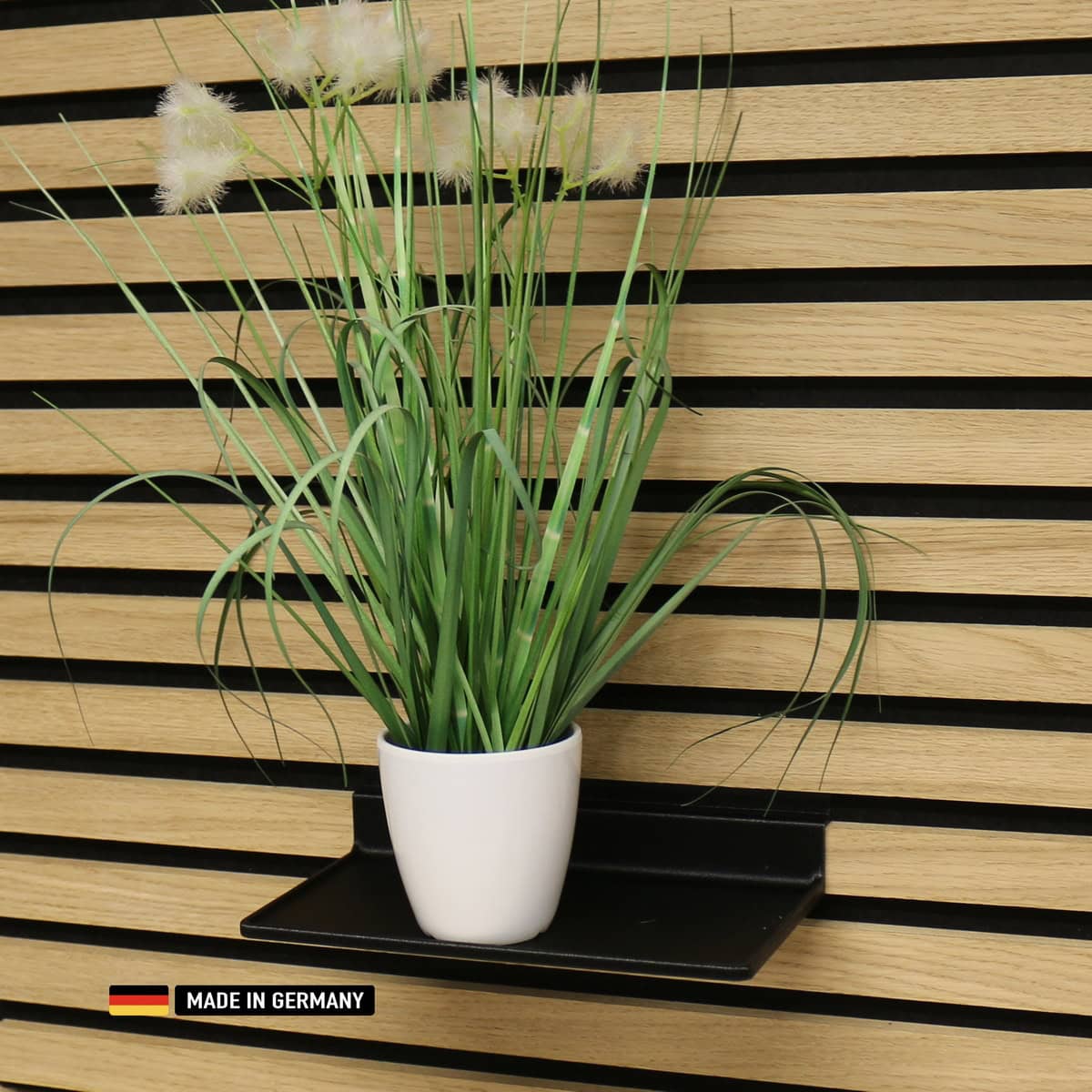 lisa ablage universell für akustikpaneele, zwei varianten ca. 115 x 200 x 18mm, schweberegal