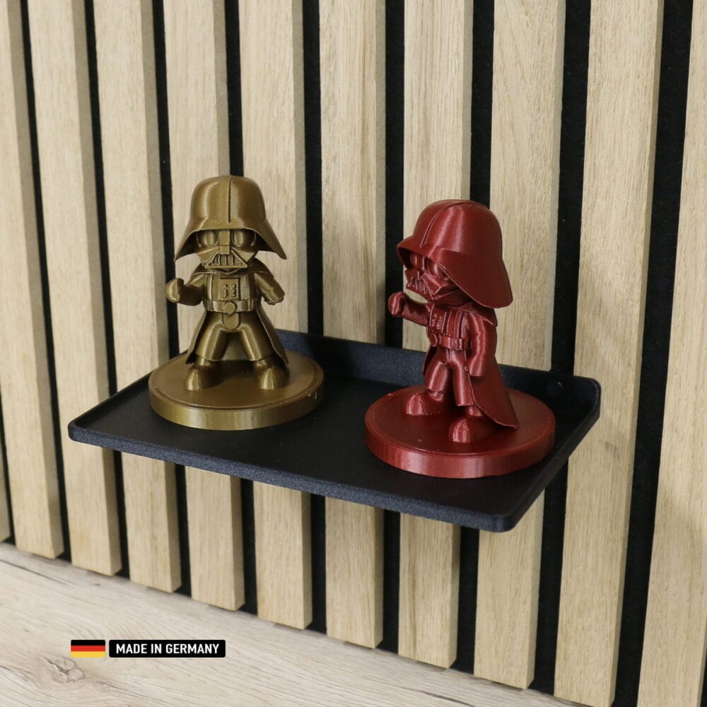 lisa ablage universell für akustikpaneele, zwei varianten ca. 115 x 200 x 18mm, schweberegal