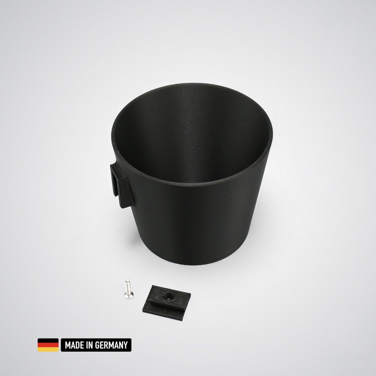 wandhalterung (topf) für blumentopf ikea fejka 90 x 65 x 78(h)mm an akustikpaneele / blumenhalterung kohlefaserverstärkt