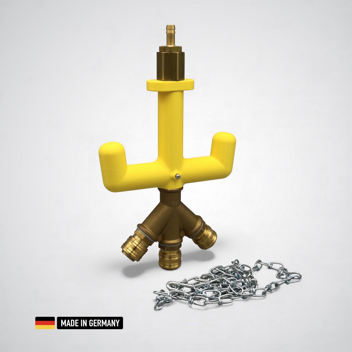 druckluft versorgungsgondel mit griffstück 3x druckluftkupplungen nw 7.2 druckluft versorgungsgondel mit griffstück 3x druckluftkupplungen nw 7.2