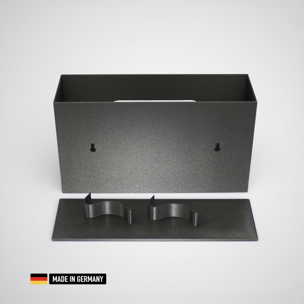 spenderbox horizontal für einmalhandschuhe, taschentücher, etc kunststoff kohlefaserverstärkt